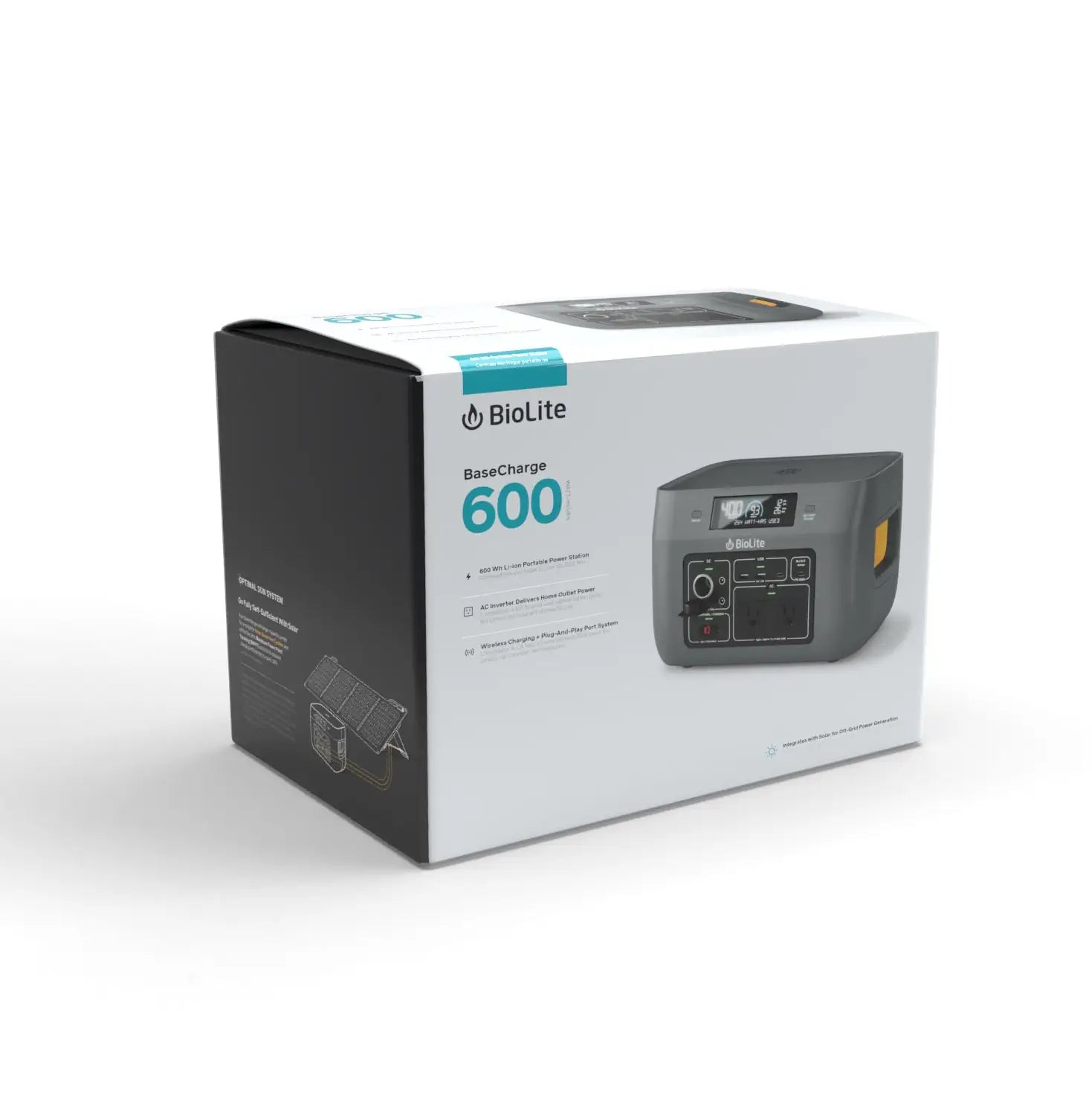 BioLite BaseCharge 600 - Solar-Generator/Akku mit 622 Wh