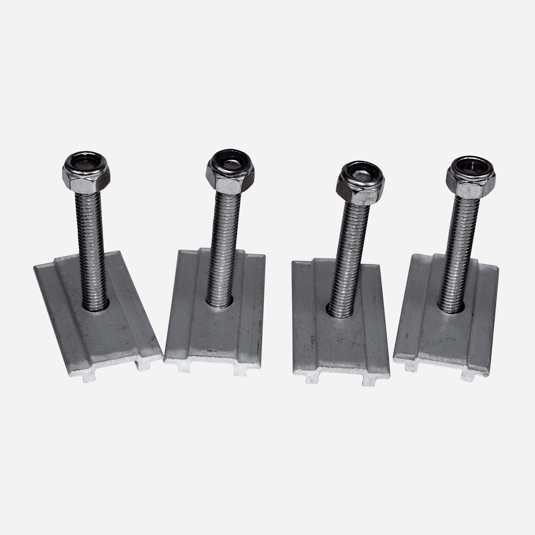 Horntools Dachzelt Befestigungs-Platte Slider 1 Stück mit Schraube