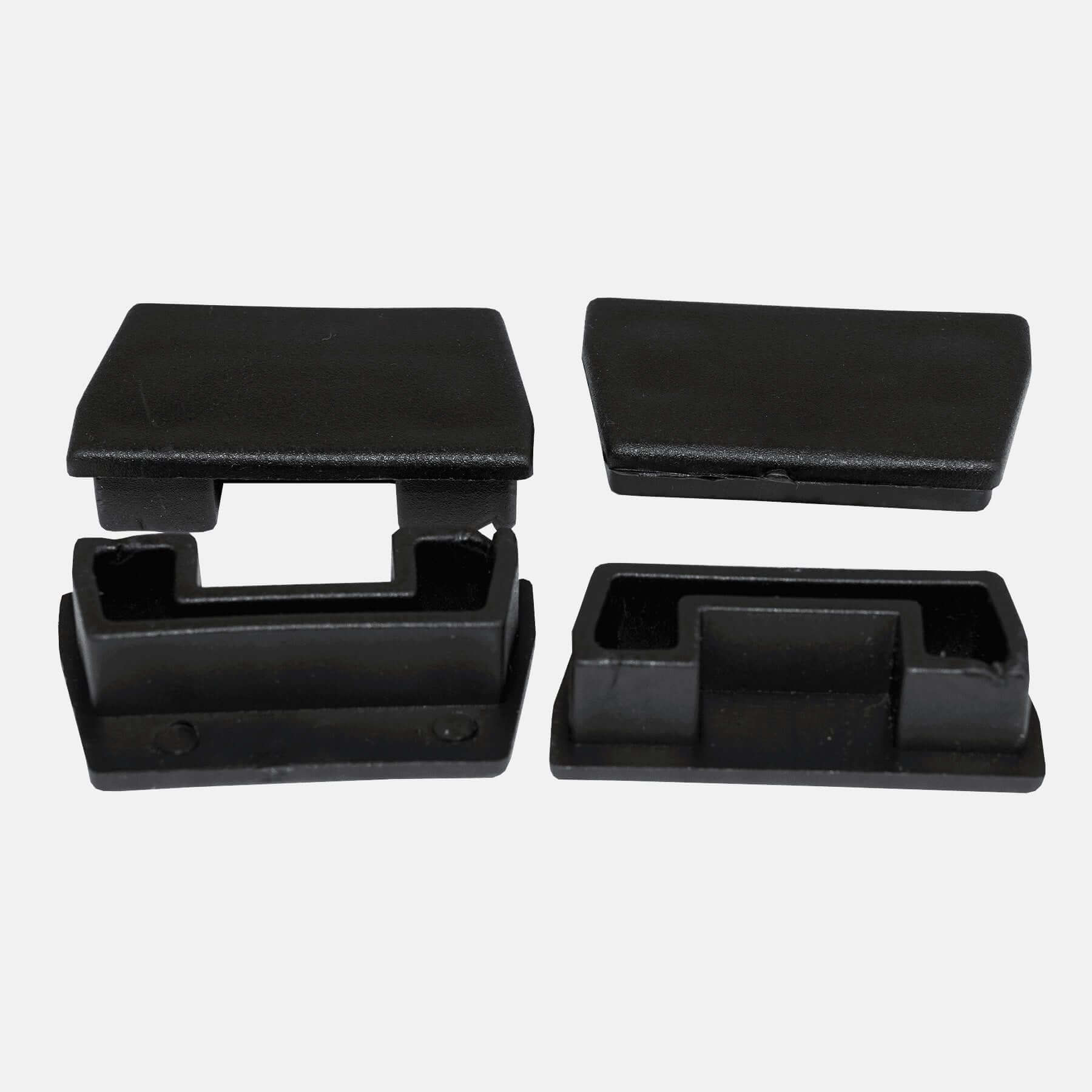 Horntools Rooftop Tent End Caps for Mounting Rails 4 pieces