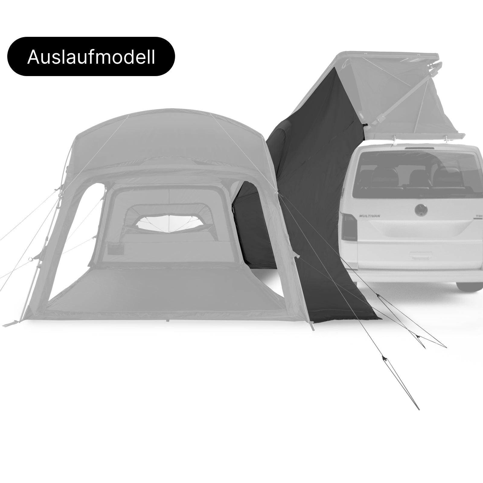Qeedo Quick Base Freedom Connector – Dachzelt Verbindungsschleuse für Vorzelt | Low & Tall
