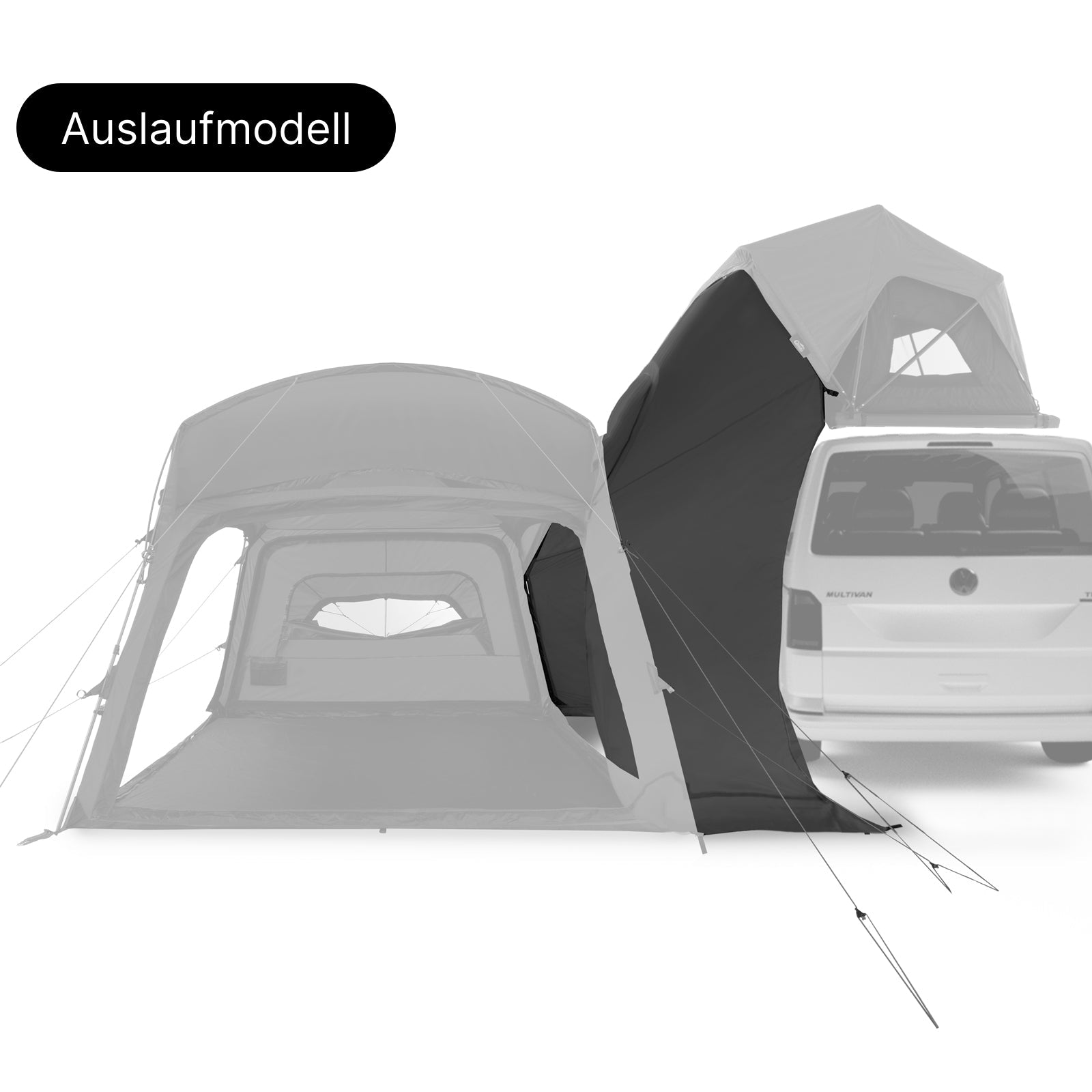 Qeedo Quick Base Freedom Connector – Dachzelt Verbindungsschleuse für Vorzelt | Low & Tall
