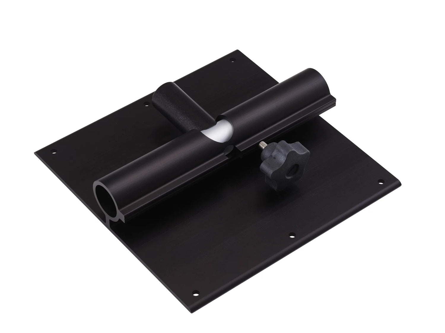 Lagun under table mounting plate with rotating and folding axis