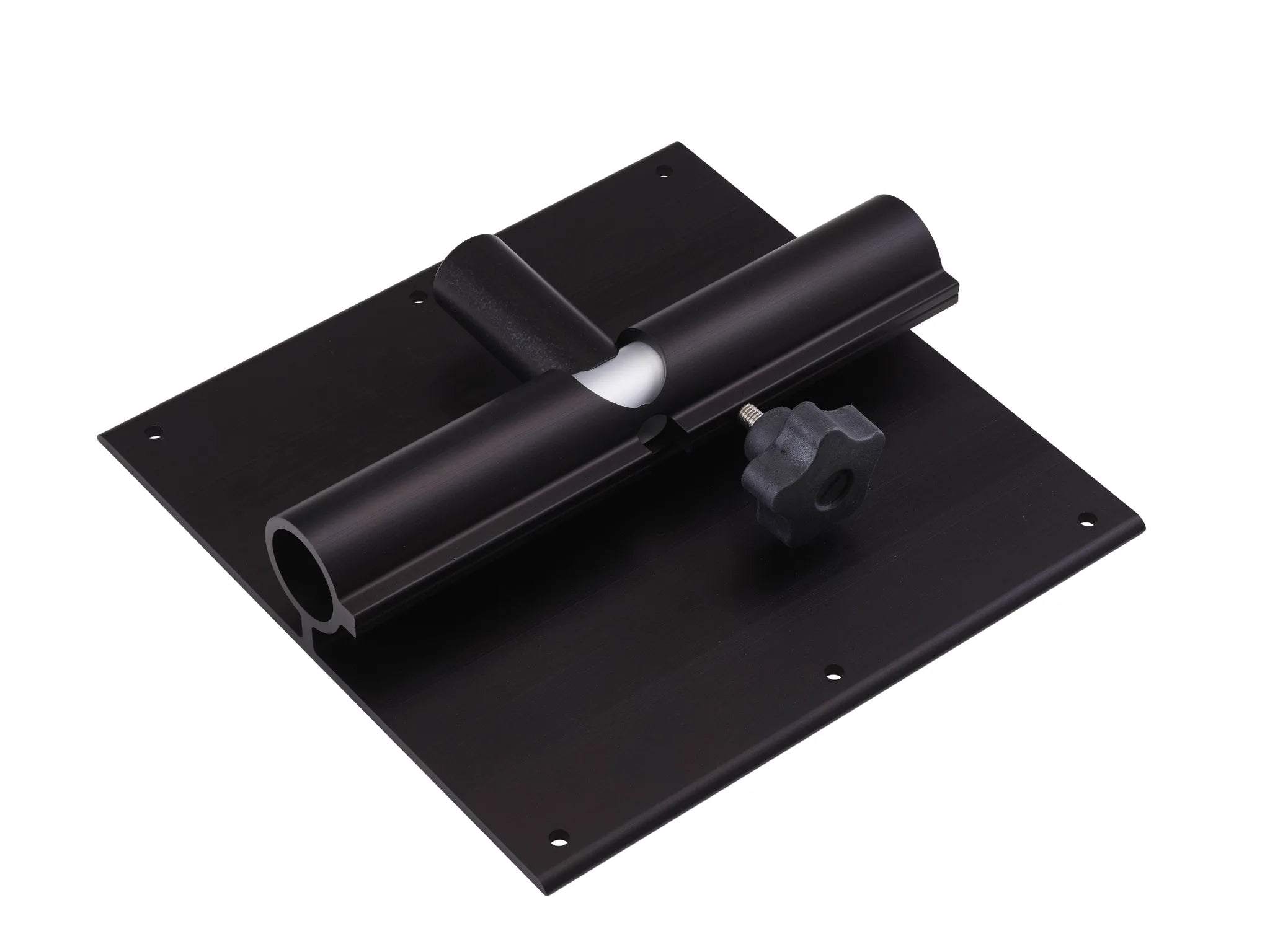 Lagun under table mounting plate with rotating and folding axis