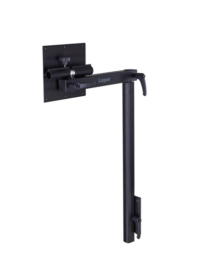 Lagun under table mounting plate with rotating and folding axis