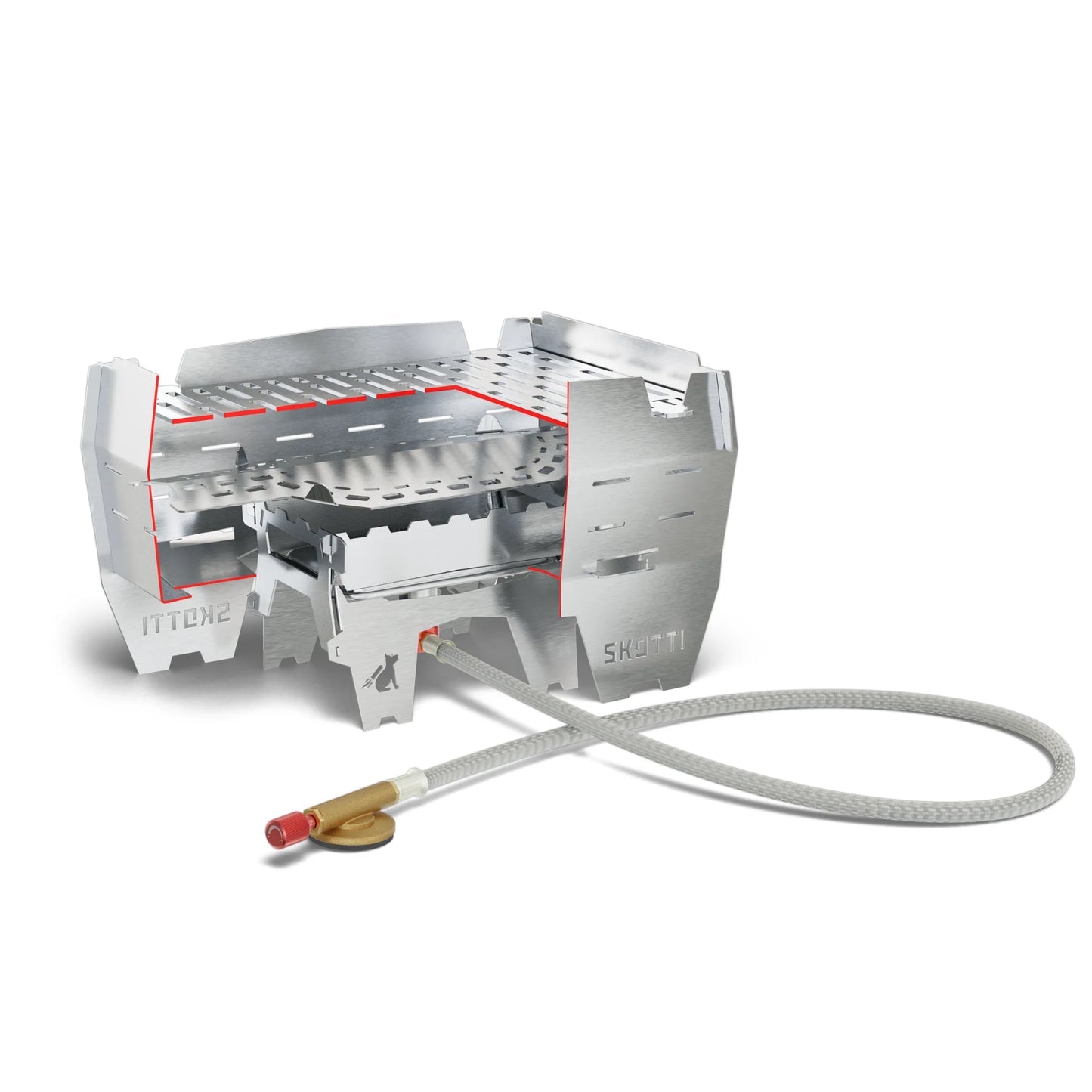 SKOTTI Booster – Le réchaud à gaz pliable