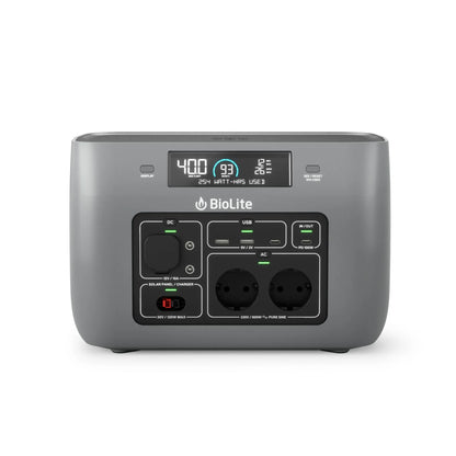 BioLite BaseCharge 600 - Solar-Generator/Akku mit 622 Wh