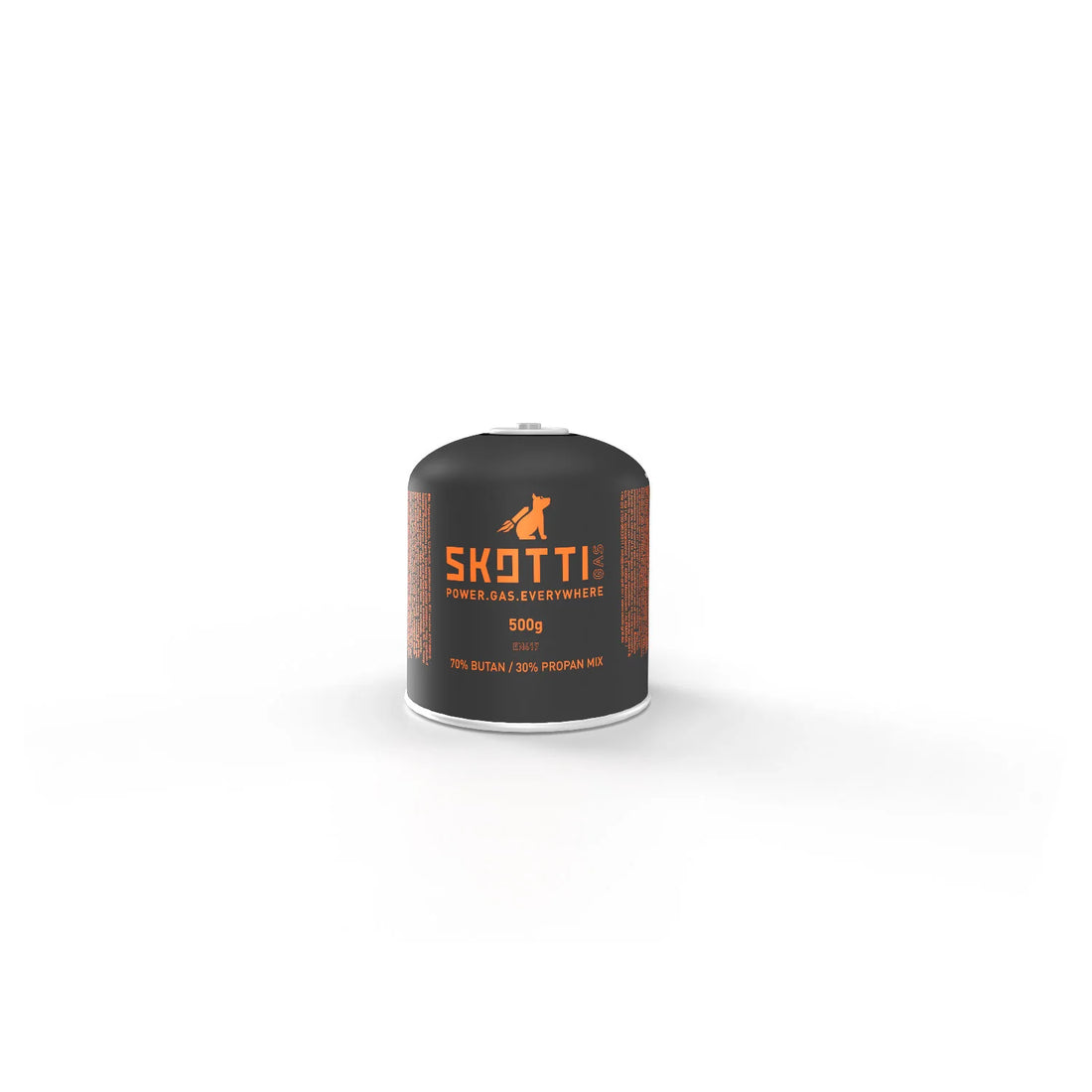 SKOTTI Gas-Kartusche 500G mit Schraubverschluss