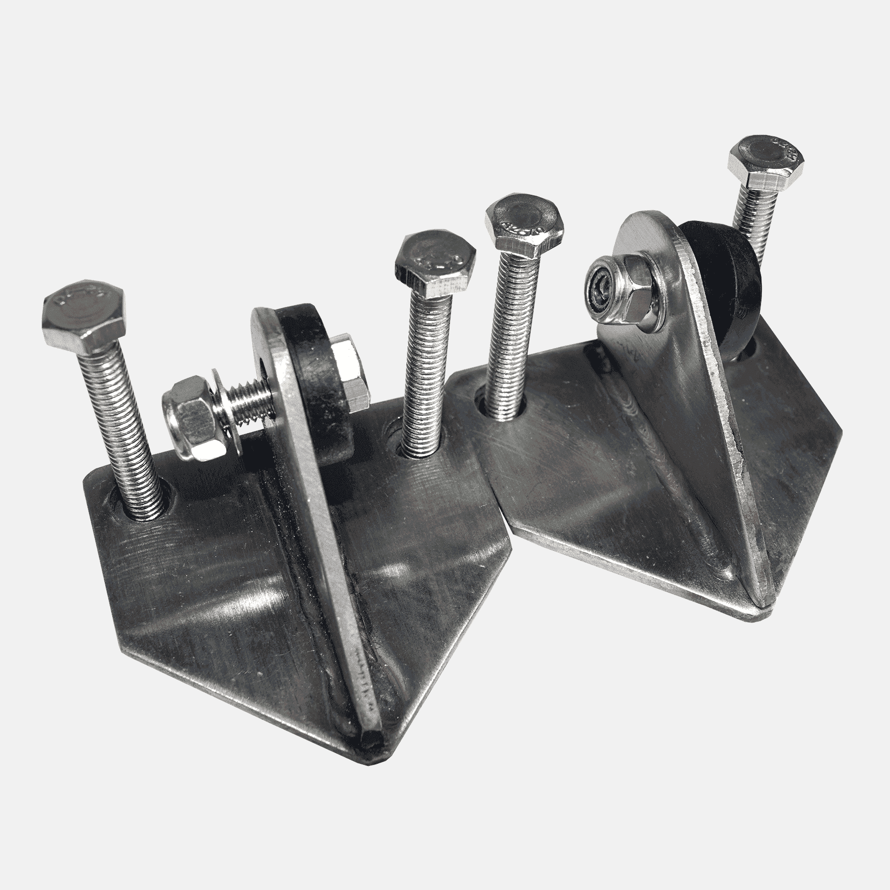 Contreplaques inox Horntools pour tente de toit