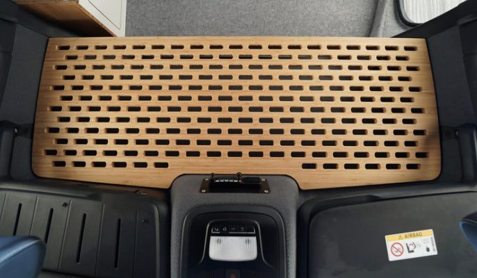 Mercedes Sprinter 907 parcel shelf extra compartment storage compartment