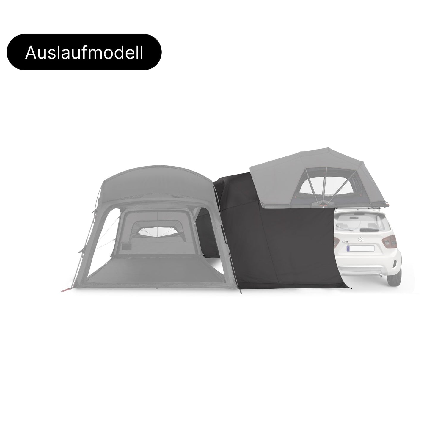 Qeedo Quick Base Freedom Connector – Dachzelt Verbindungsschleuse für Vorzelt | Low &amp; Tall