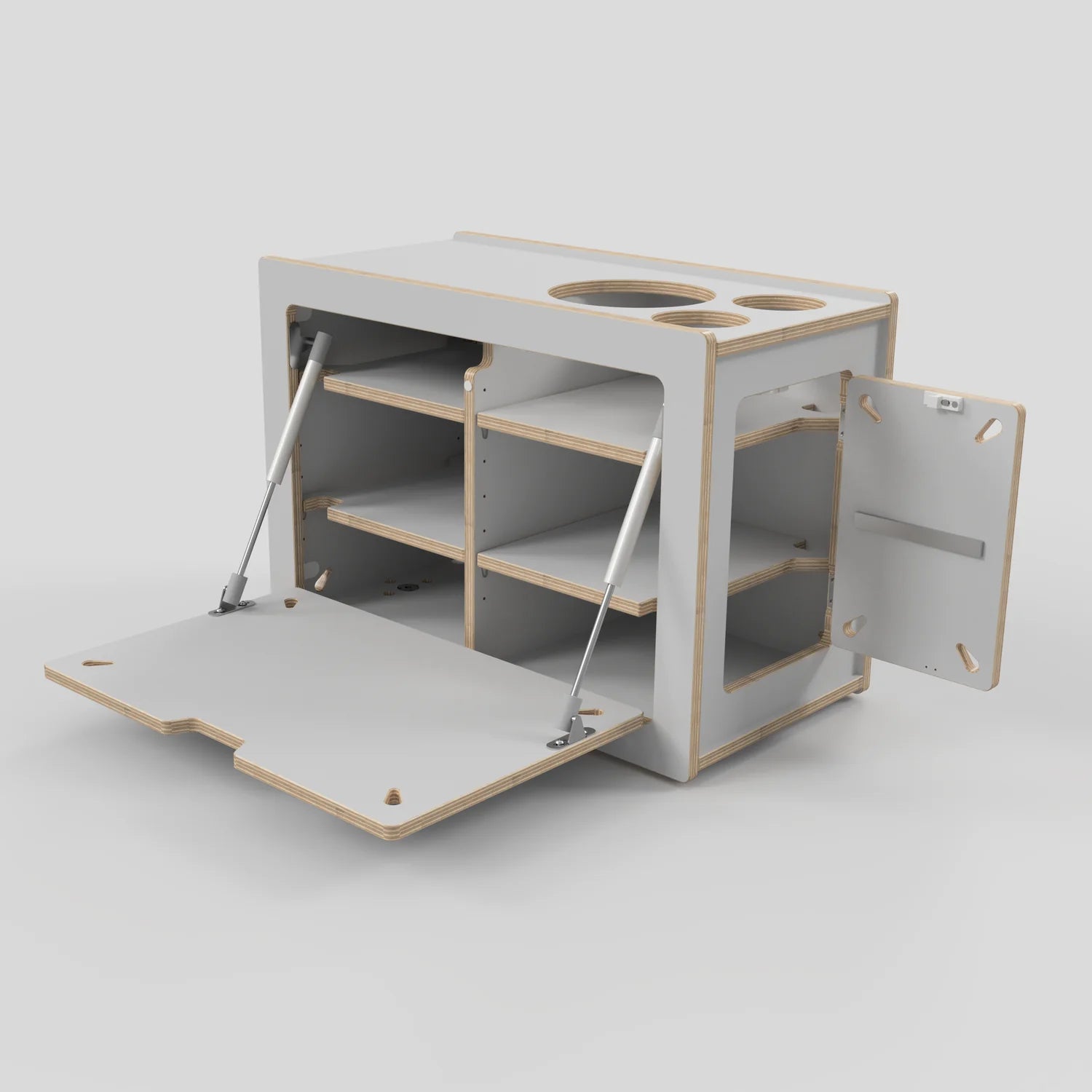 SQUIQ Traveler compact avec box camping