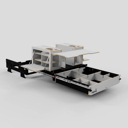 SQUIQ Traveler compact avec box camping