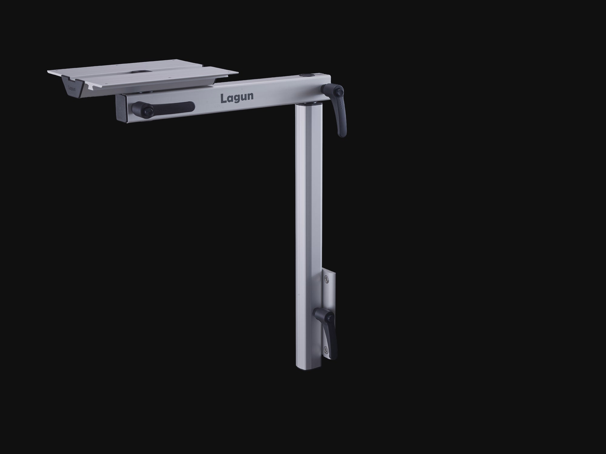 Lagun Tischgestell in Silber - Standard-Set