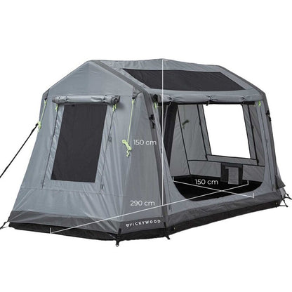Vickywood Inflatable Freestanding Camping Tent 140 Grey