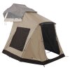 Vickywood Awning for Rooftop Tent LITTLE BAMBOO 125 Gen 2.0 coffee