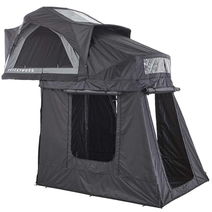 Vickywood Luft-Klappzelt BAOBAB AIR 135 grau mit Vorzelt + Thermo-Innenzelt