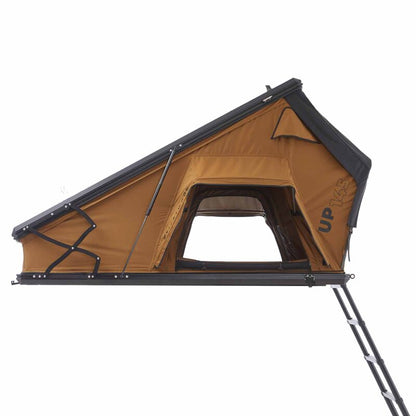 Vickywood Alu-Hartschalen Dachzelt CUMARU UP 145 goldbraun