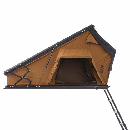 Vickywood Alu-Hartschalen Dachzelt CUMARU UP 145 goldbraun