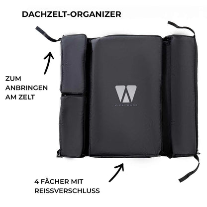 Vickywood Hartschalen-Dachzelt HAZEL