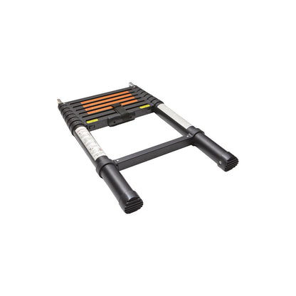 Vickywood Teleskopleiter Aluminium 230 cm schwarz für Hartschalen-Dachzelt CUMARU