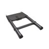 Vickywood Teleskopleiter Aluminium 230 cm schwarz für Hartschalen-Dachzelt CUMARU